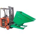 Valley Craft Valley Craft® Hydraulic Powered Self-Dumping Hopper, 1 Cu. Yd., 6,000 Lb. Cap., Green F89142